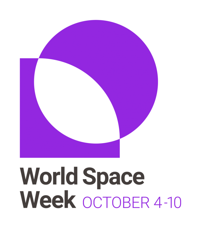 Official logo for World Space Week. Photo courtesy of Wikimedia