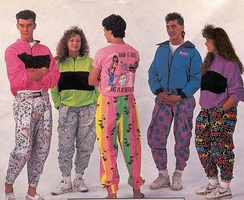 80's teenage outfits