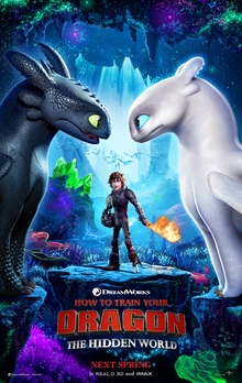 How to Train Your Dragon: The Hidden World Poster