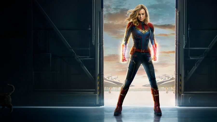 The Captain Marvel poster. Photo courtesy of IGN.