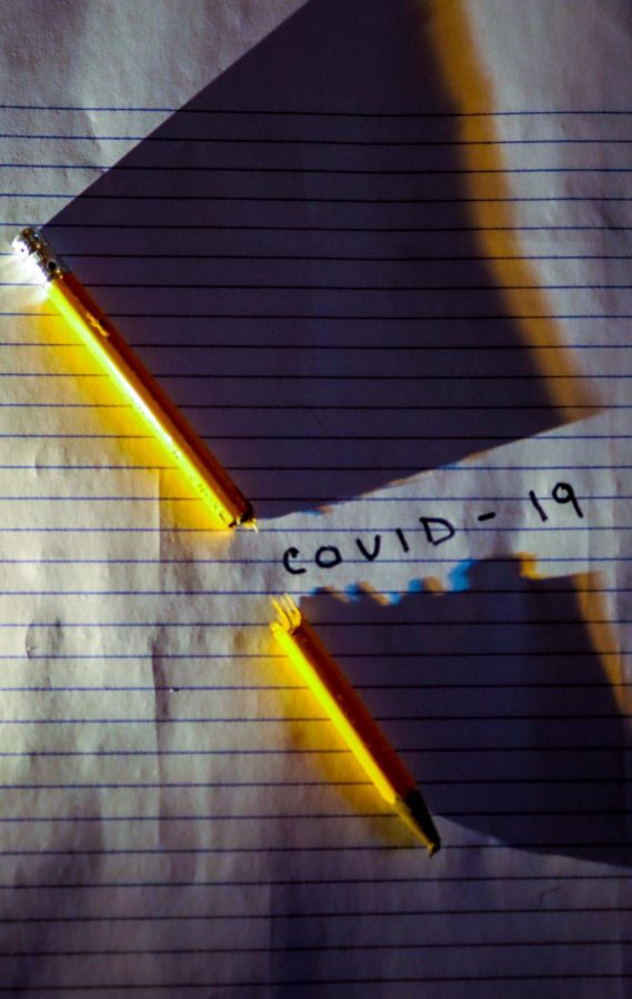 Image representing the impact of COVID-19 on education. 