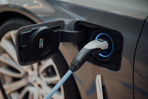 As humanity continues into the future, electric cars are replacing gas cars, which is taking the markets by storm. 
Photo from Chuttersnap, from UnSplash.com
