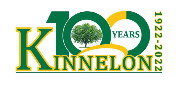 The logo for Kinnelons 100th Anniversary Committee