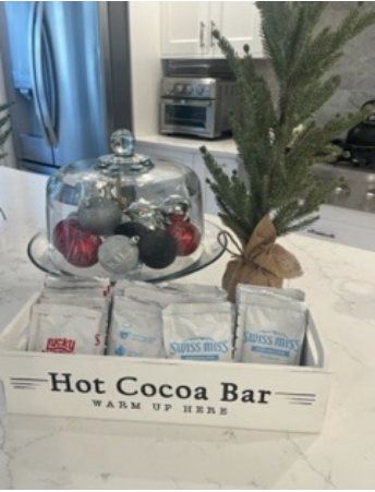 An example of a Hot Cocoa bar.