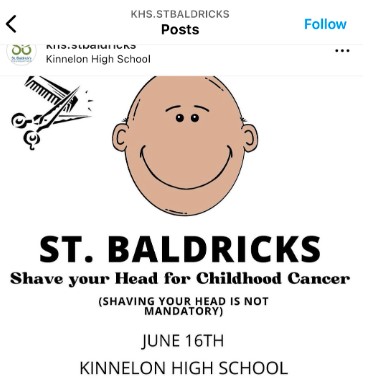 For last year’s St. Baldrick’s fundraiser, KHS Seniors utilized Instagram to spread the word to the Kinnelon community.