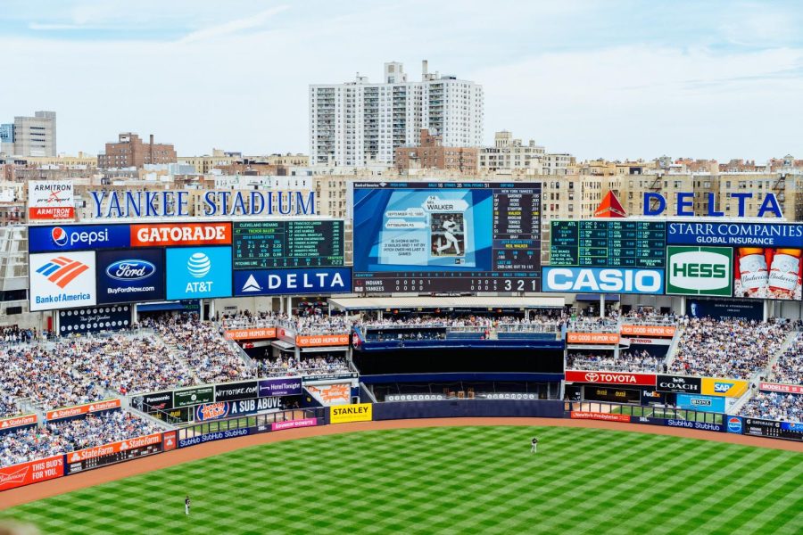 The+Yankees%E2%80%99+home+ballpark+on+a+sunny+day.+Photo+courtesy+of+Unsplash.