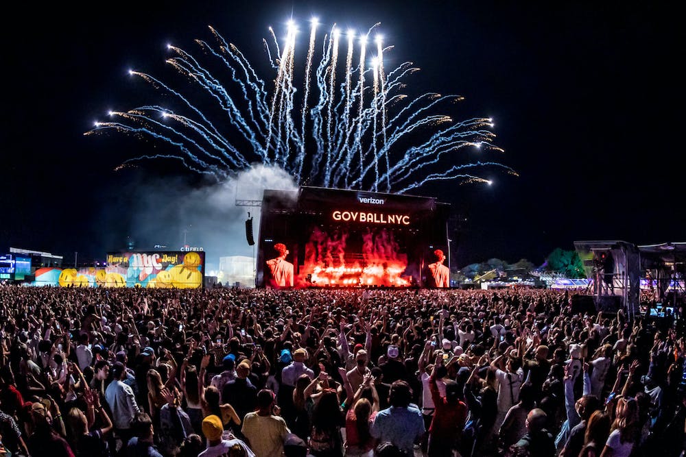 Fireworks+at+the+2023+annual+Governors+Ball+Music+Festival.+Photo+courtesy+of+Governs+Ball