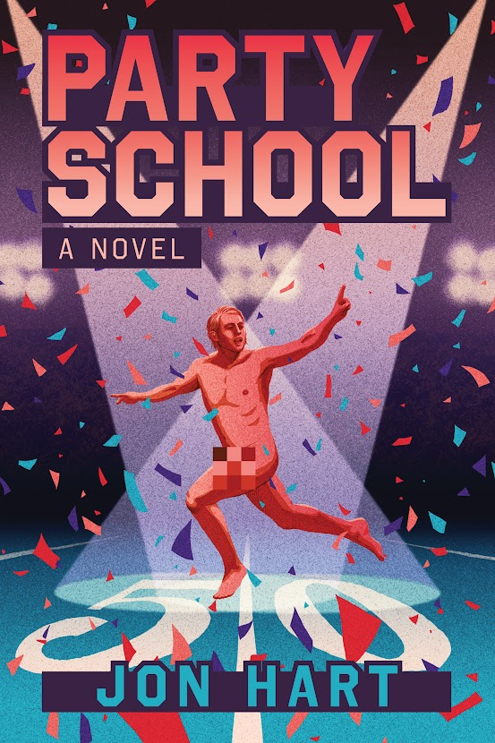 Cover image of the novel Party School by Jon Hart