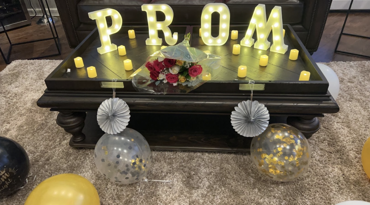Melina Lucci’s promposal to attend the Jefferson High School prom.