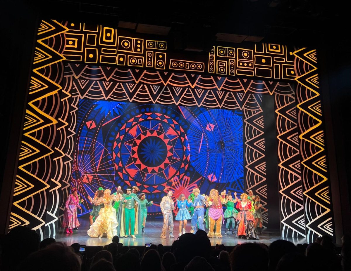 The Wiz performance in Broadway