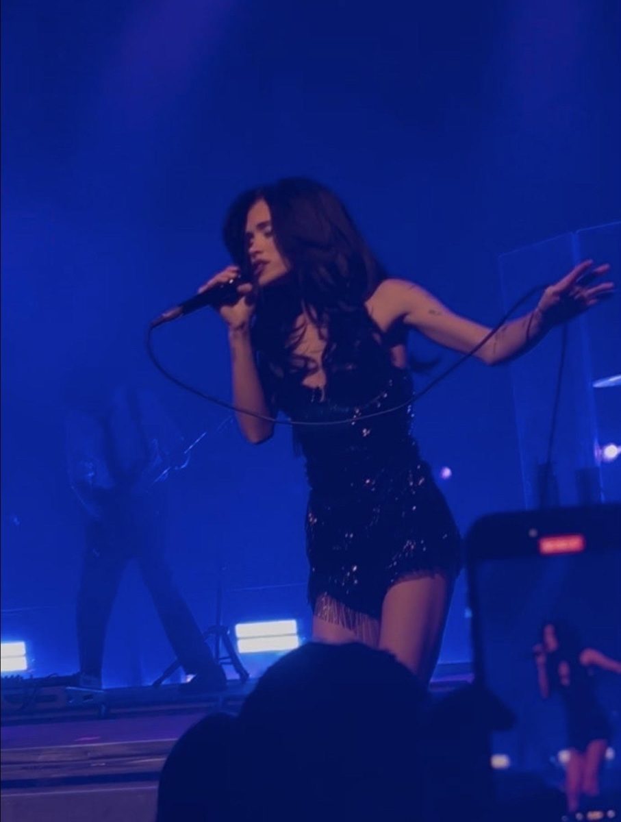 Nessa Barrett performing during her ‘Aftercare World Tour’