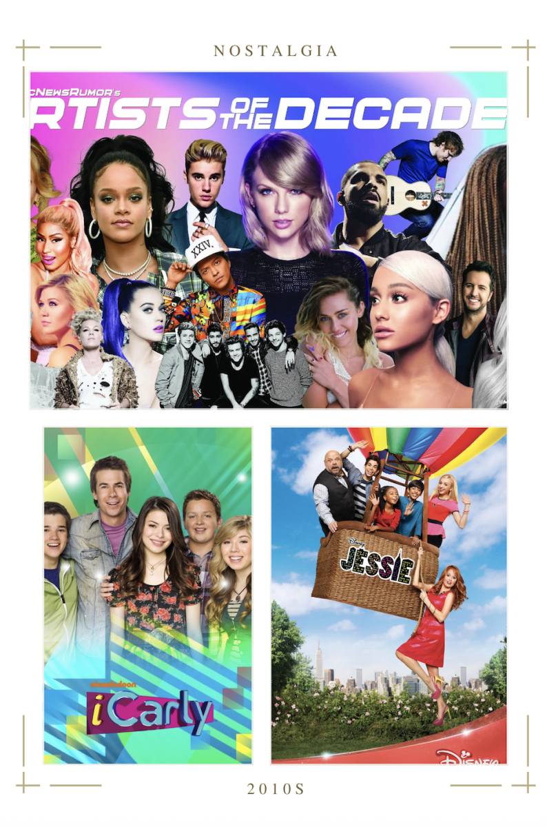 Collage of childhood reminders