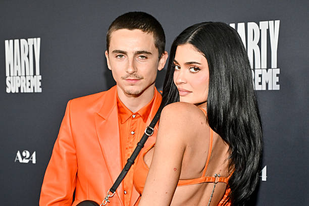 Kylie Jenner and Timothée Chalamet arrived at the “Marty Supreme” premiere in Los Angeles